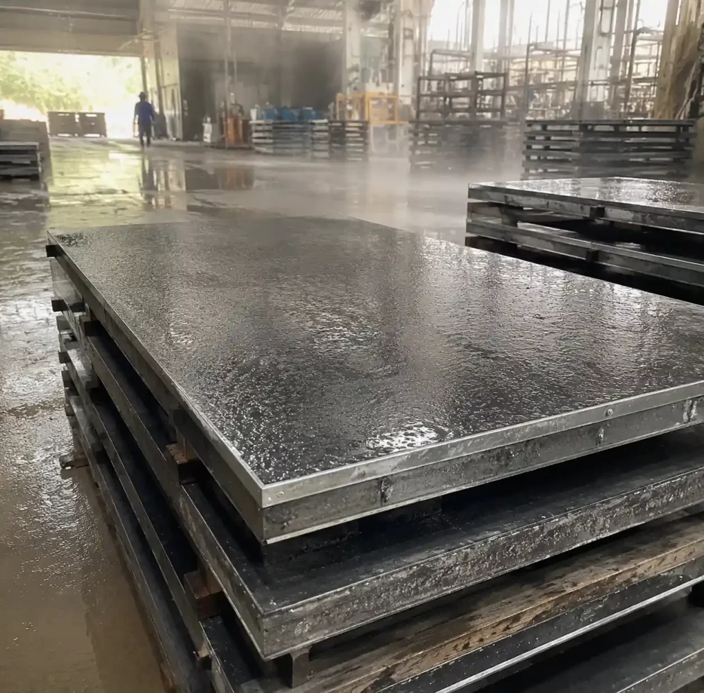 GMT pallet maintaining performance in high-humidity production environment