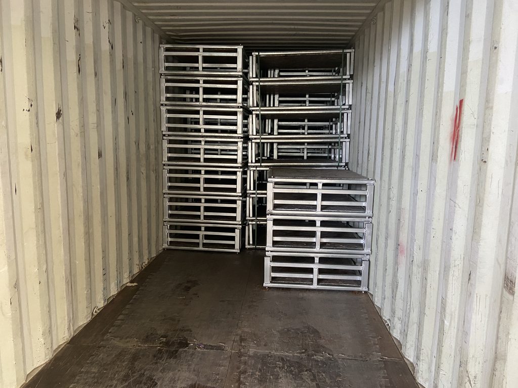 Phased pallet investment strategy implementation in brick factory